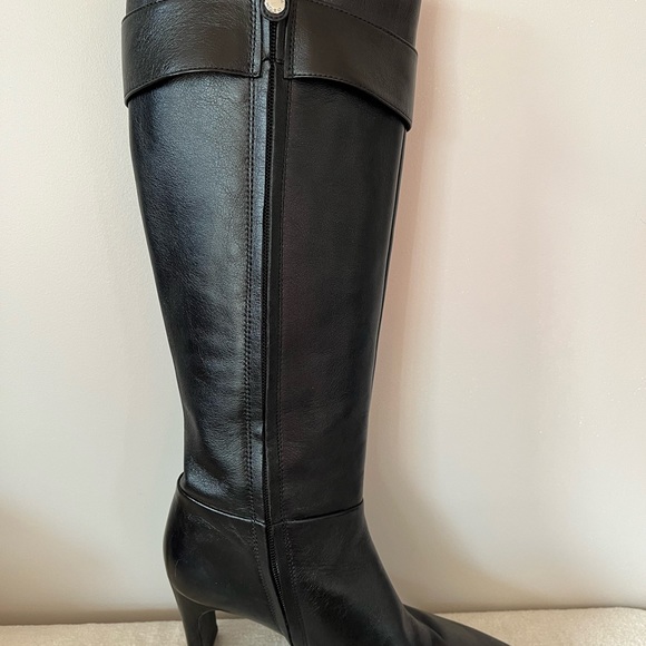 Geox Respira Black Leather/Suede Boot - Picture 4 of 7